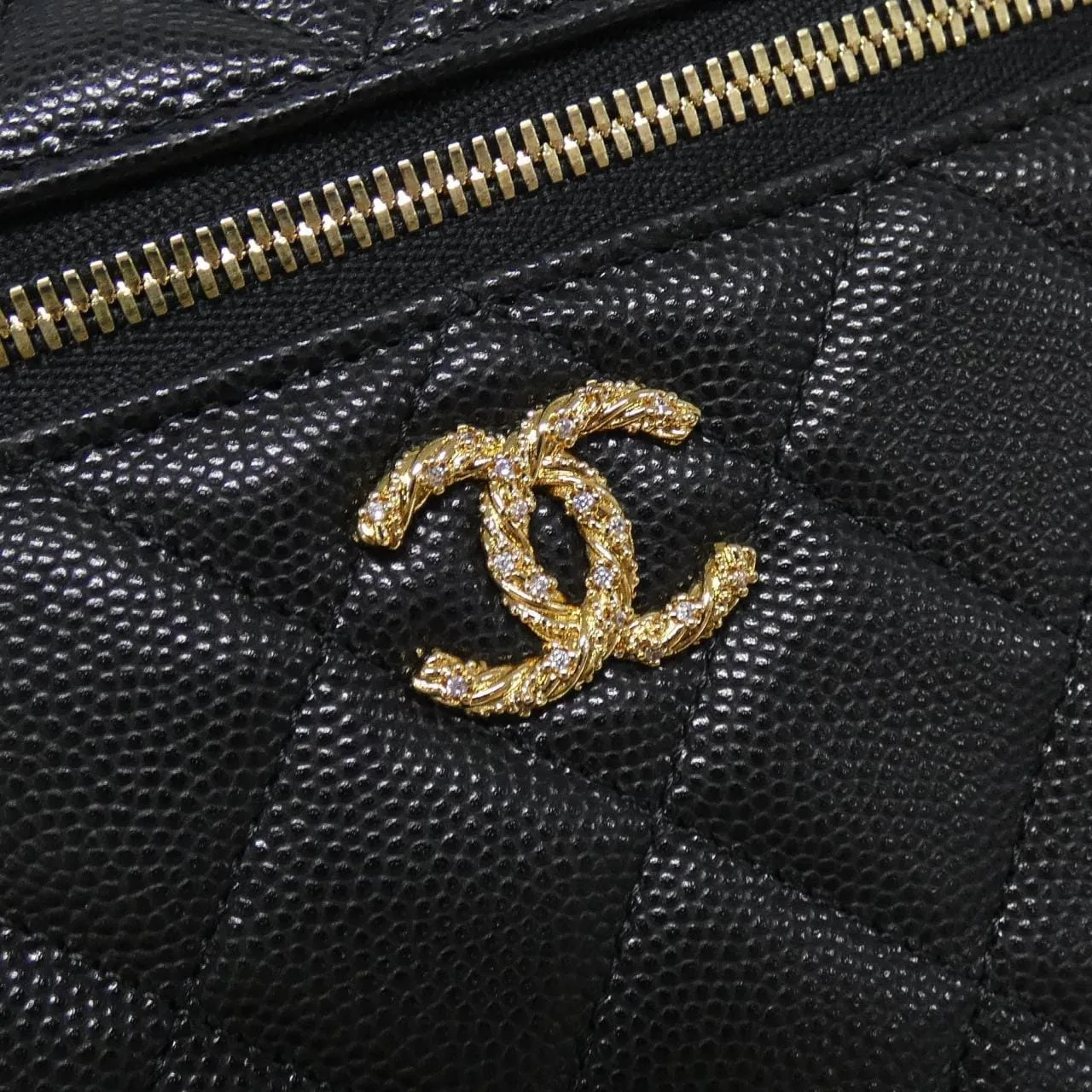 CHANEL AP5090 Handbag Grained Calfskin Black Grained Calfskin Unused - Thumbnail 4
