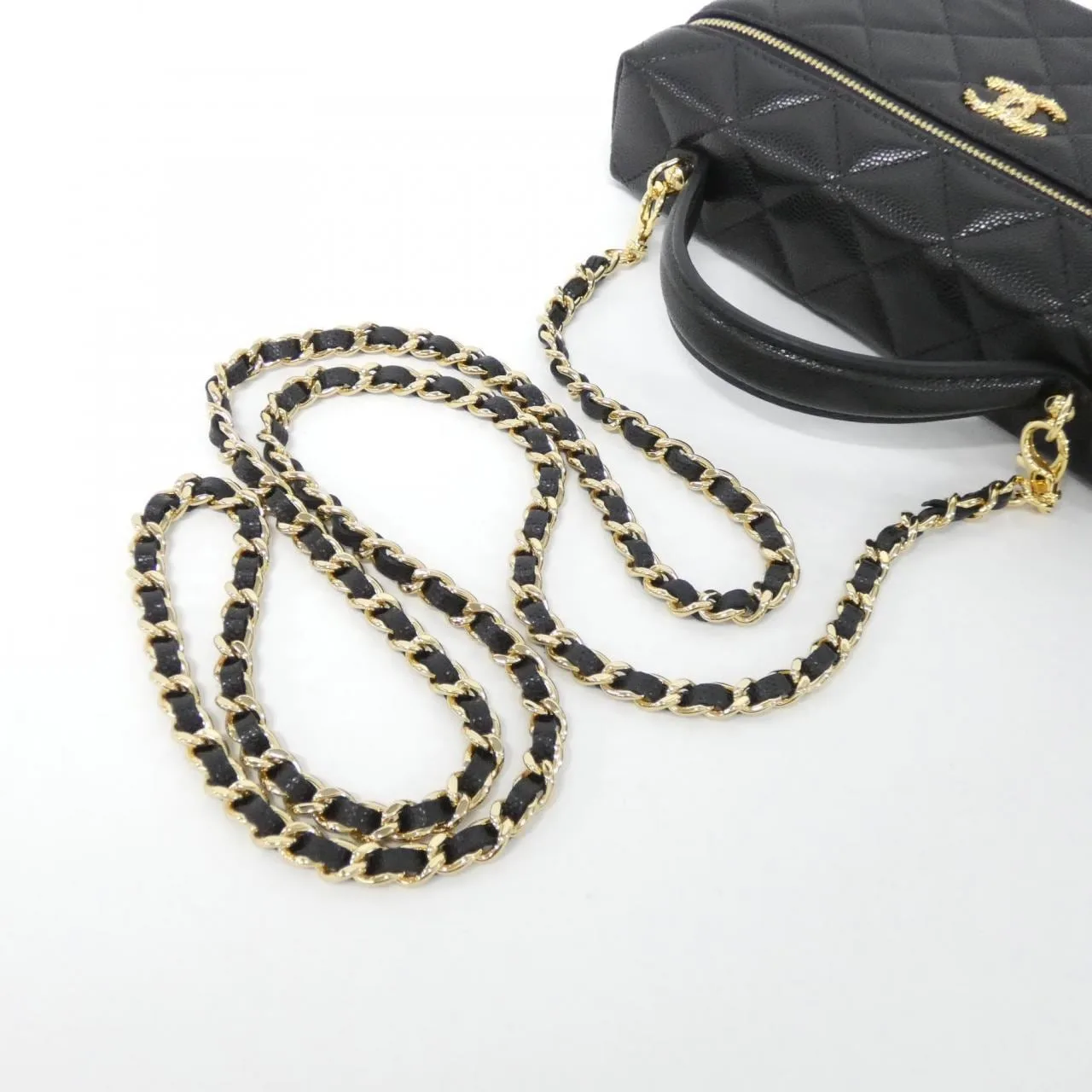 CHANEL AP5090 Handbag Grained Calfskin Black Grained Calfskin Unused - Thumbnail 5