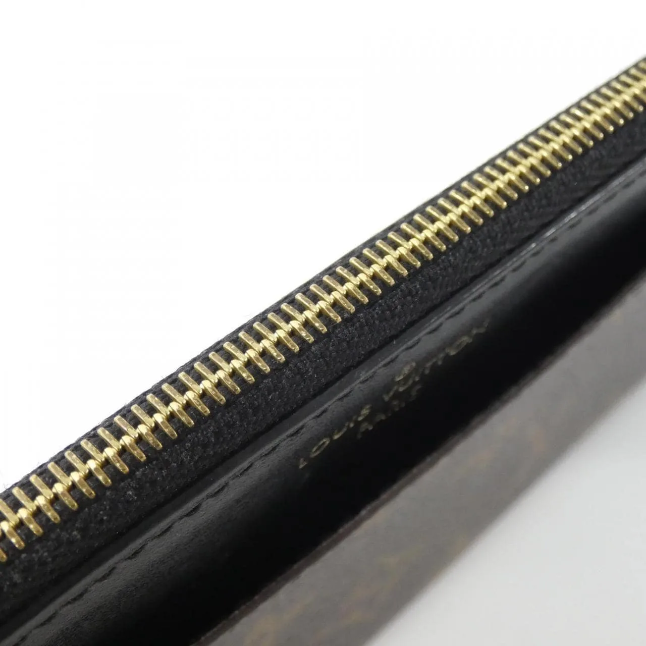 LOUIS VUITTON M80348 Wallet Monogram 黑色 Monogram 中古品A - 縮圖 5