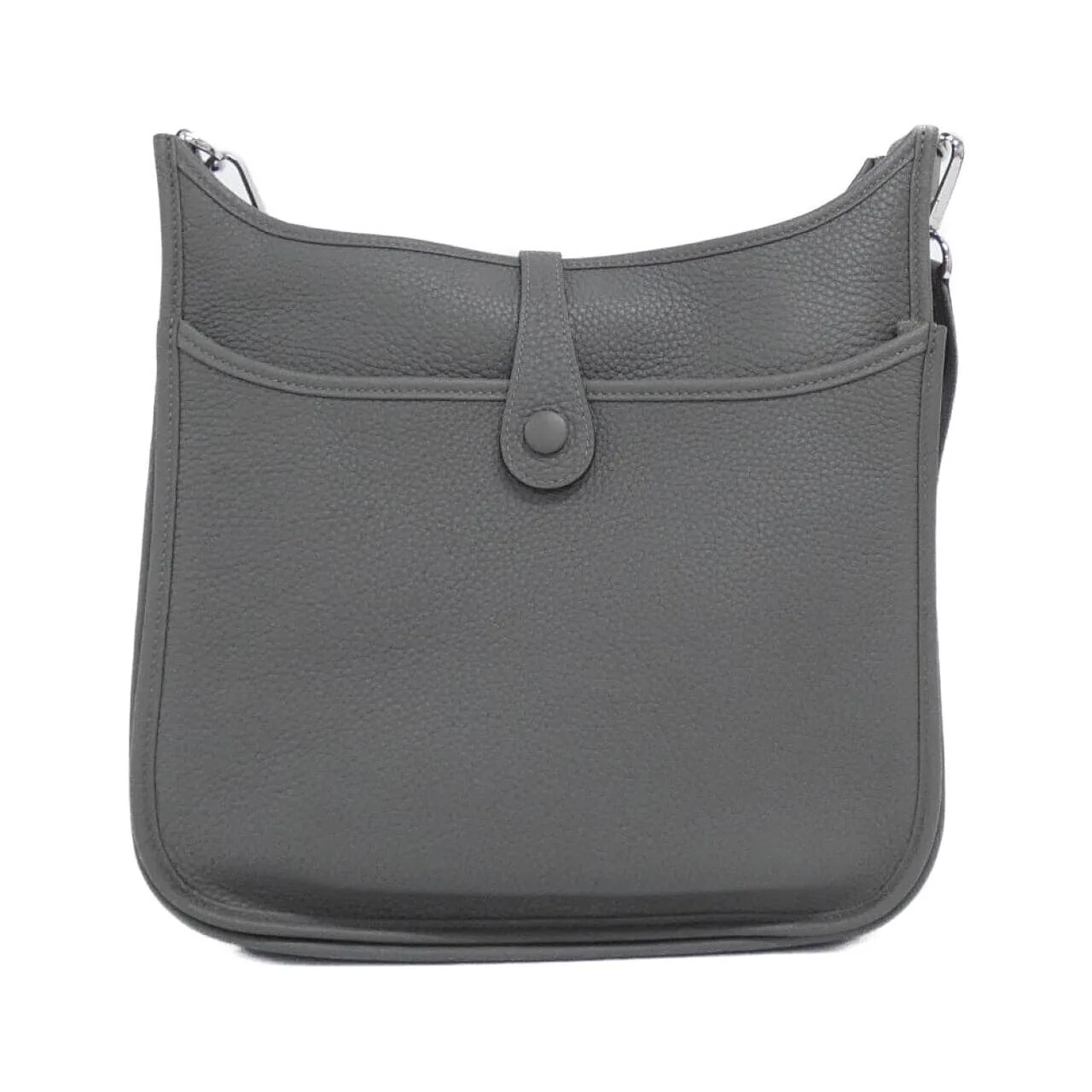 HERMES 056277CK Shoulder Clemence Black Clemence Leather - Thumbnail 2
