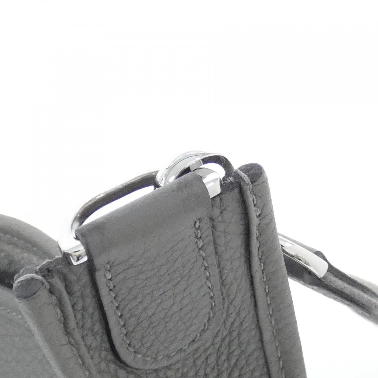 HERMES 056277CK Shoulder Clemence Black Clemence Leather - Thumbnail 4