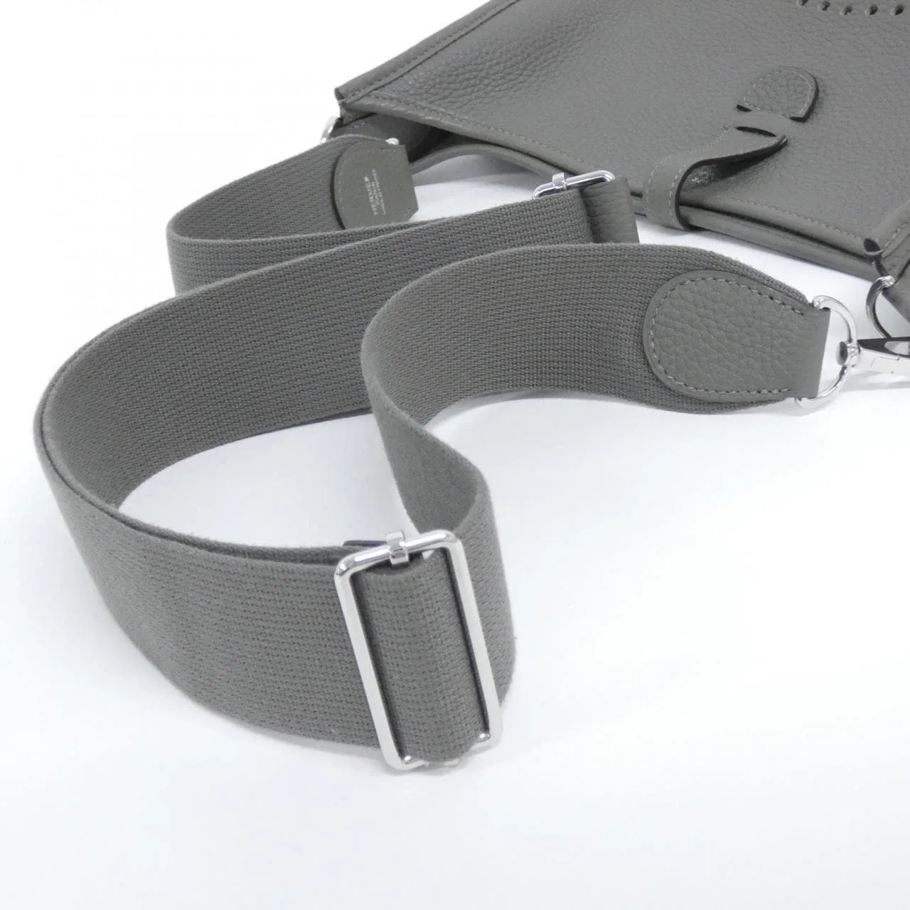 HERMES 056277CK Shoulder Clemence Black Clemence Leather - Thumbnail 5