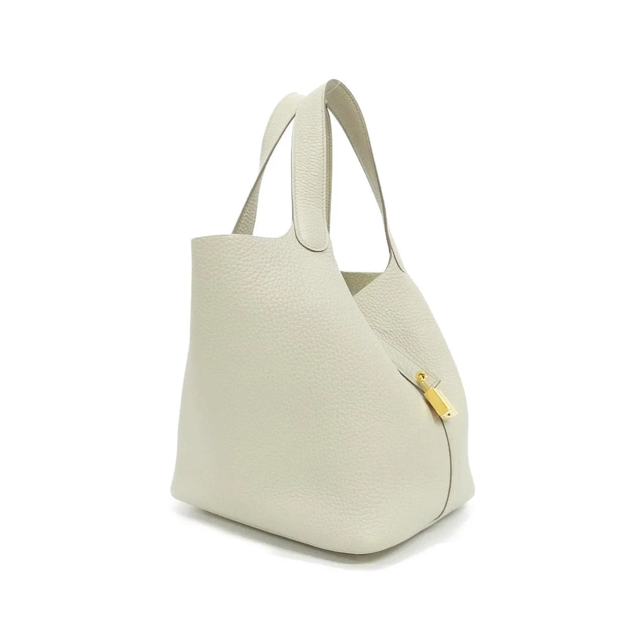 HERMES 060991CC Handbag Clemence Black