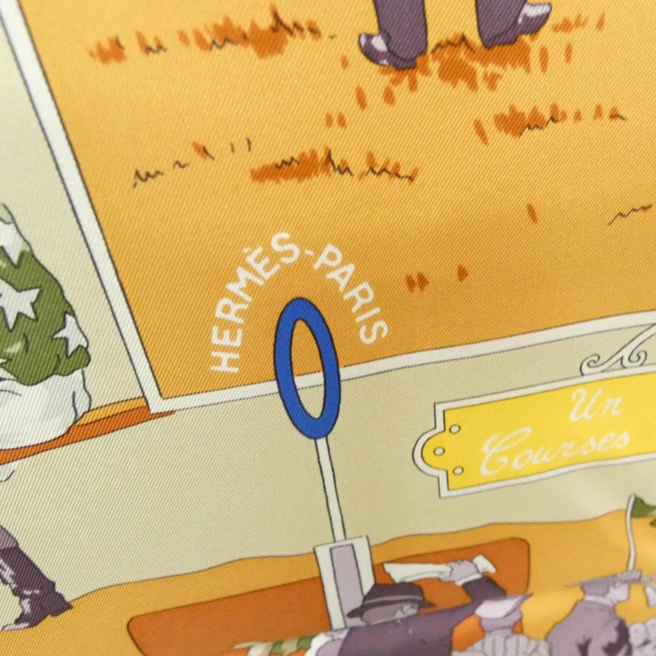 HERMES Scarf Black Rank A - Thumbnail 2