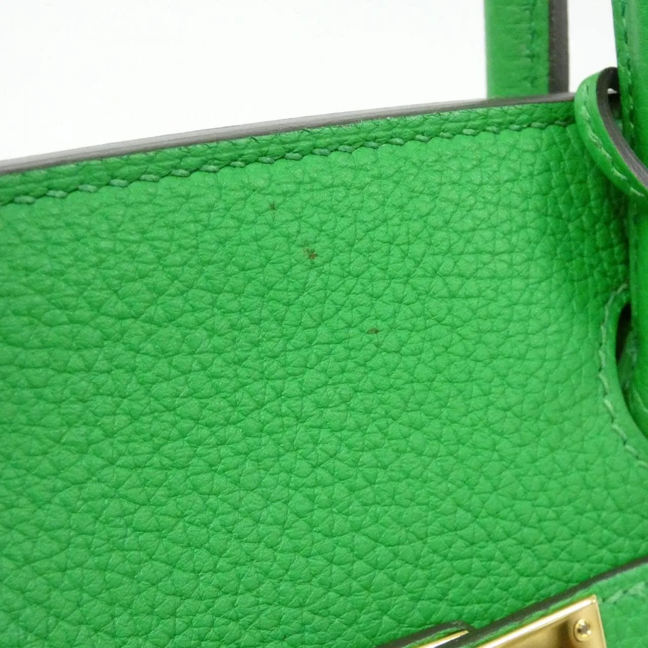 HERMES Birkin 025789CC Handbag Clemence Black Clemence Leather Rank A - Thumbnail 5