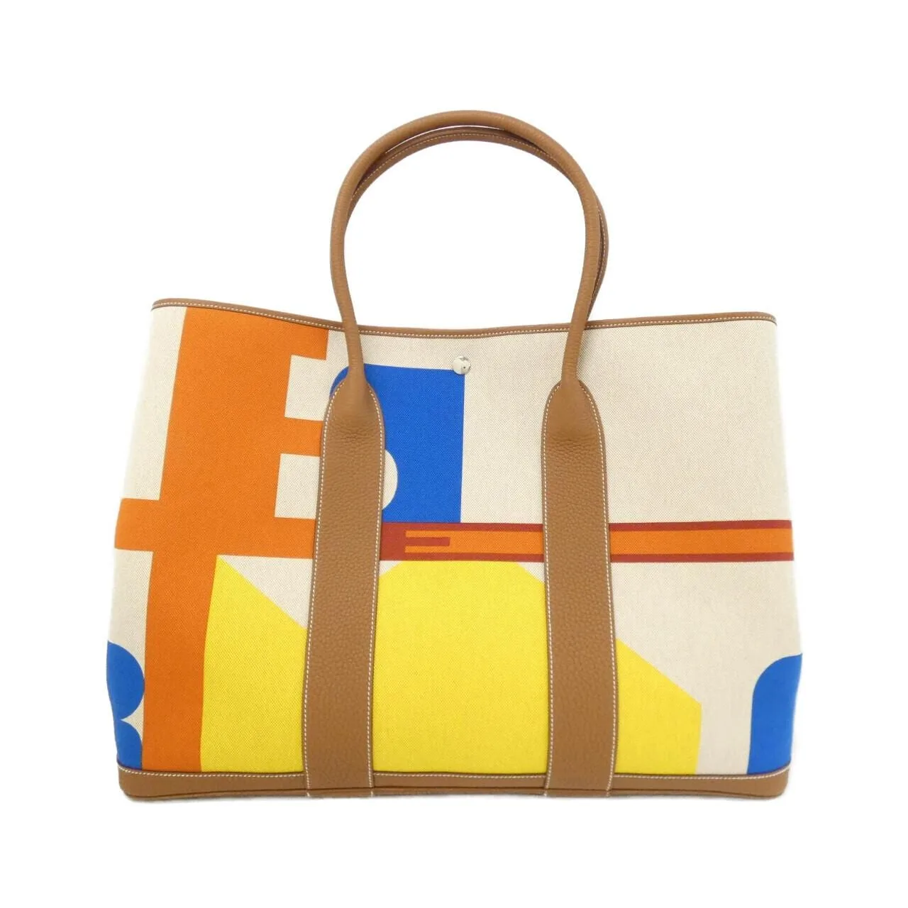 HERMES Garden Party 084923CK Tote Beige