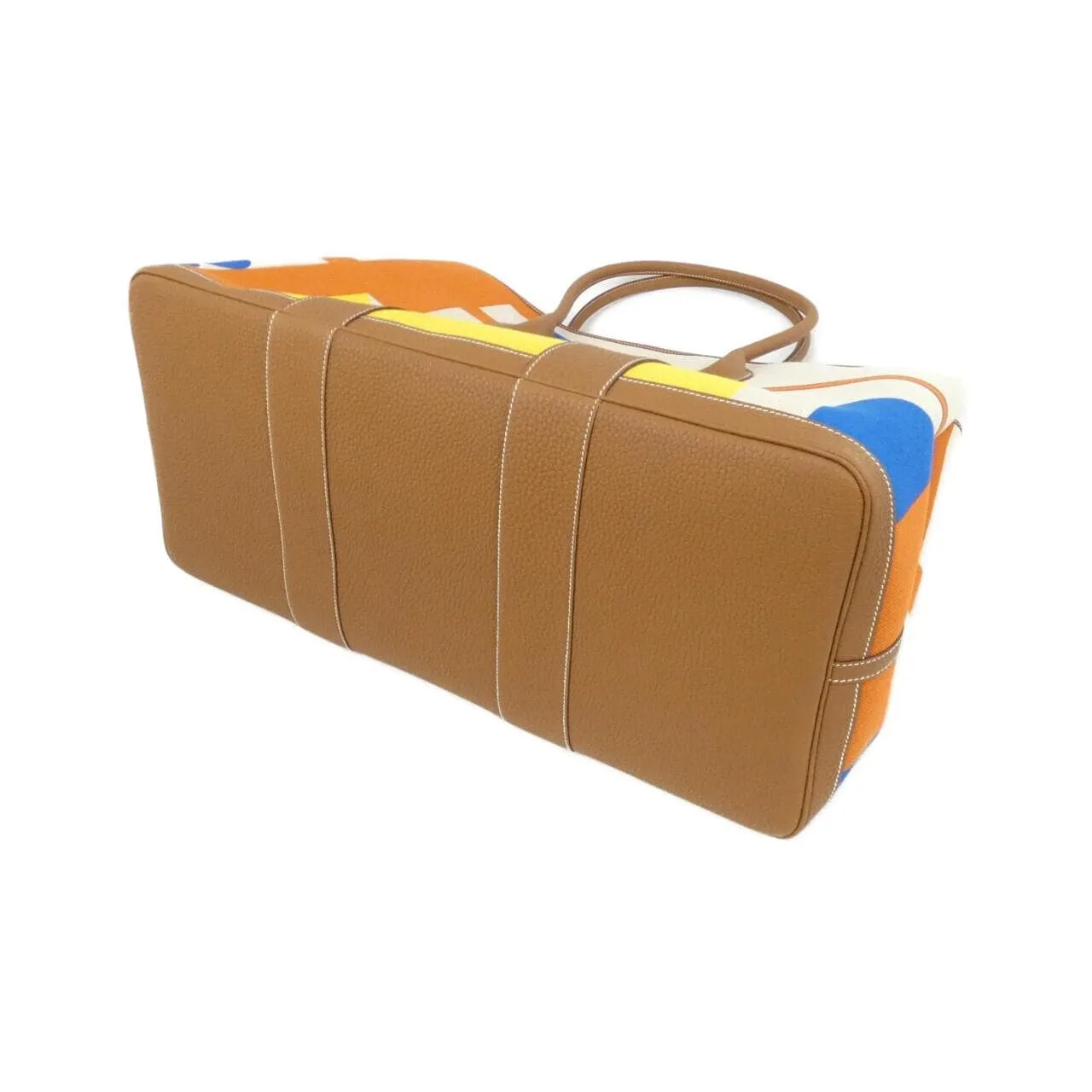 HERMES Garden Party 084923CK Tote Beige Rank A - Thumbnail 2