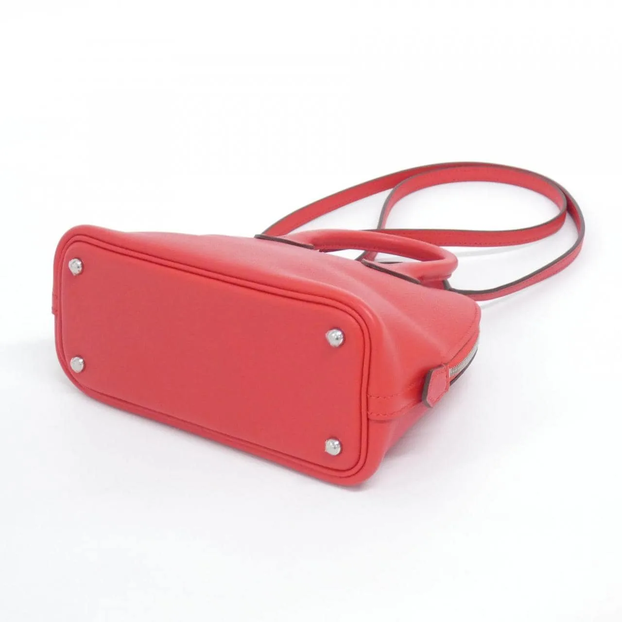 HERMES Bolide 077817CK Handbag Rouge 中古品A - 縮圖 2