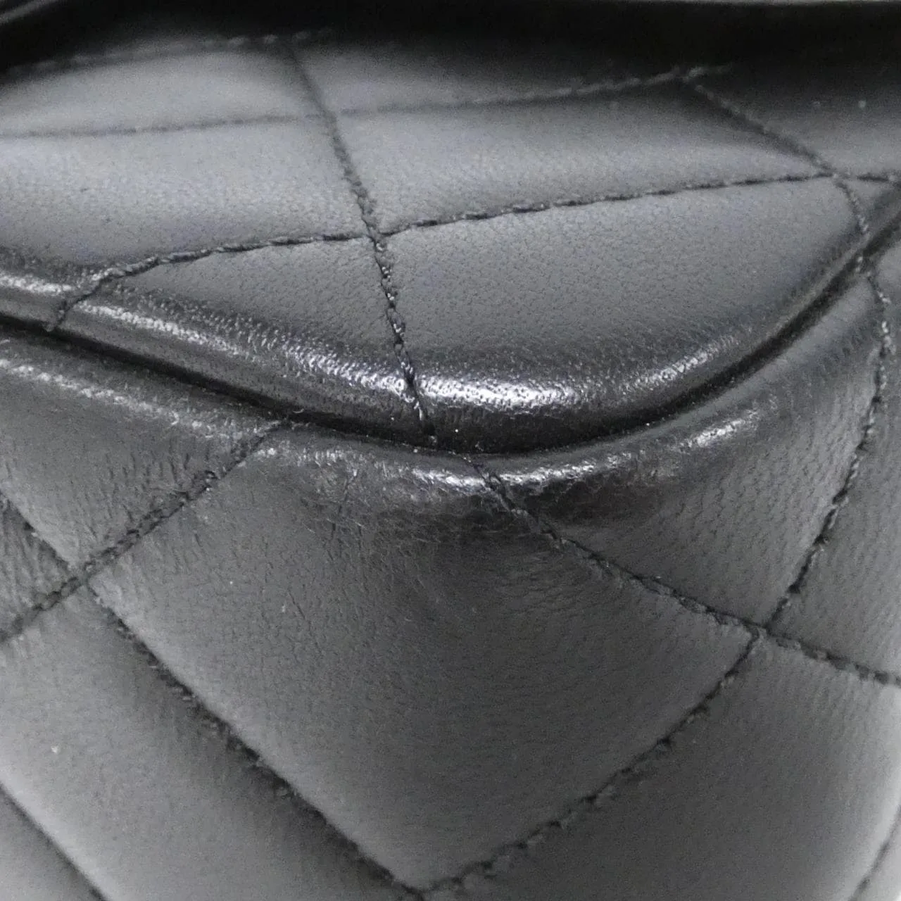 CHANEL AS2979 Shoulder Lambskin 黑色 羊皮 中古品A - 縮圖 3