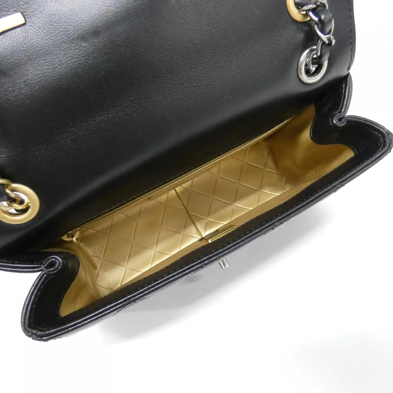 CHANEL AS2979 Shoulder Lambskin 黑色 羊皮 中古品A - 縮圖 6