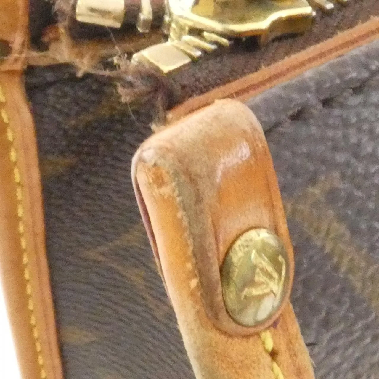 LOUIS VUITTON M40007 Shoulder Monogram Black Monogram Rank B - Thumbnail 4