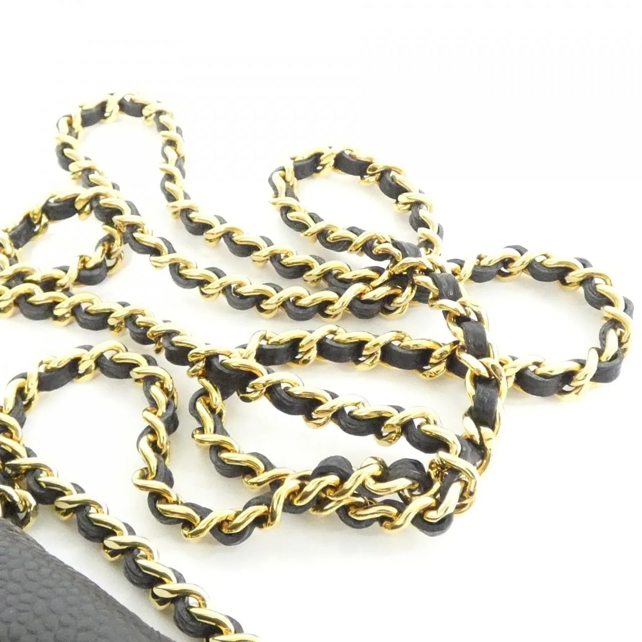 CHANEL Timeless Classic AP0250 Wallet Grained Calfskin 黑色 荔枝紋牛皮 中古品A - 縮圖 4