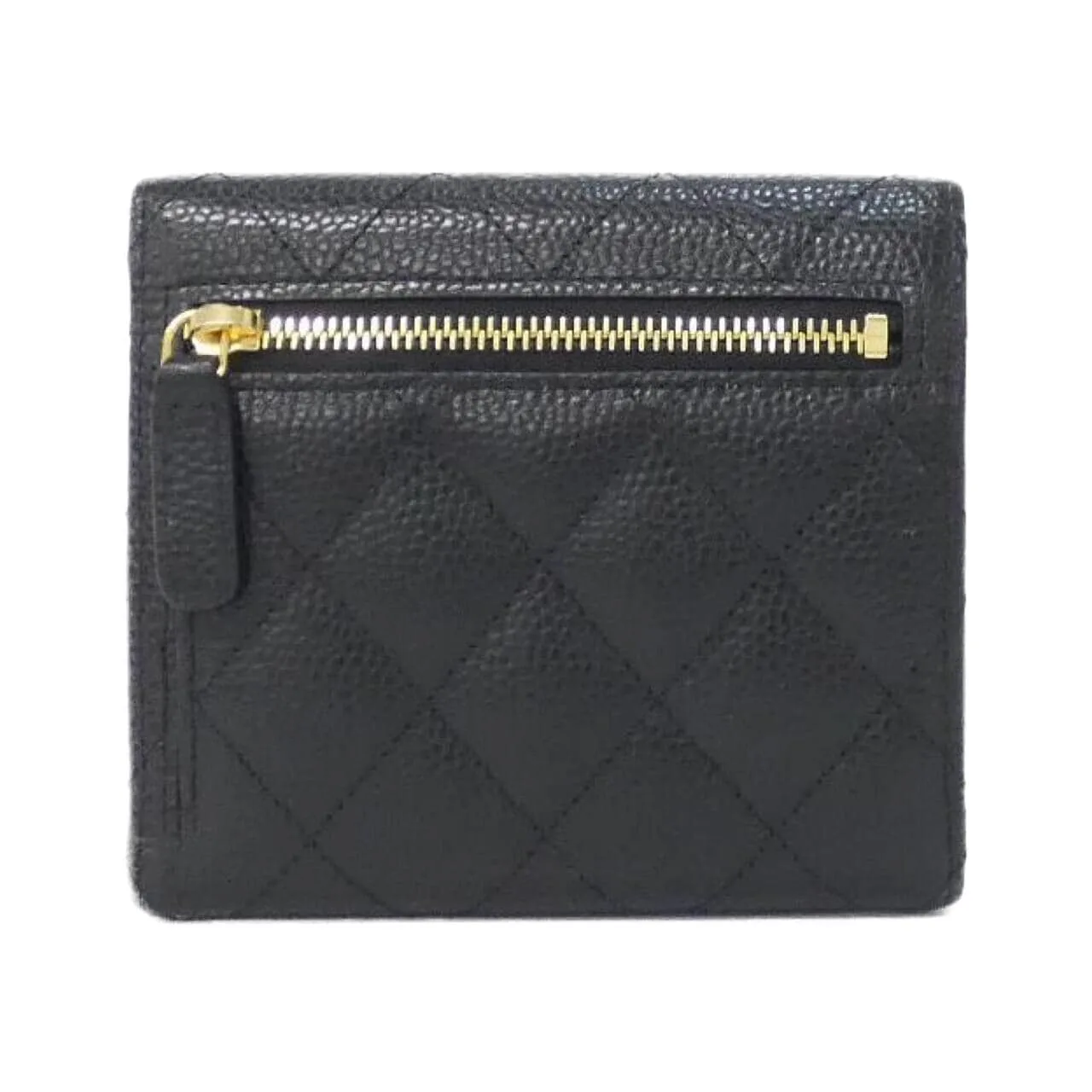 CHANEL Timeless Classic AP0231 Wallet Grained Calfskin Black Grained Calfskin Rank A - Thumbnail 2