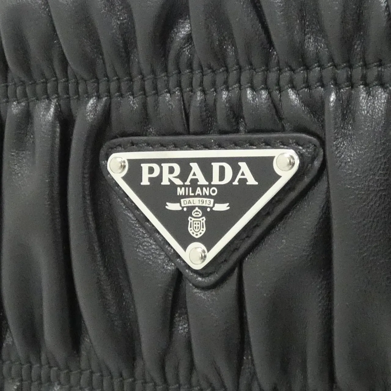 PRADA 1BG321 Handbag Black Rank A - Thumbnail 4