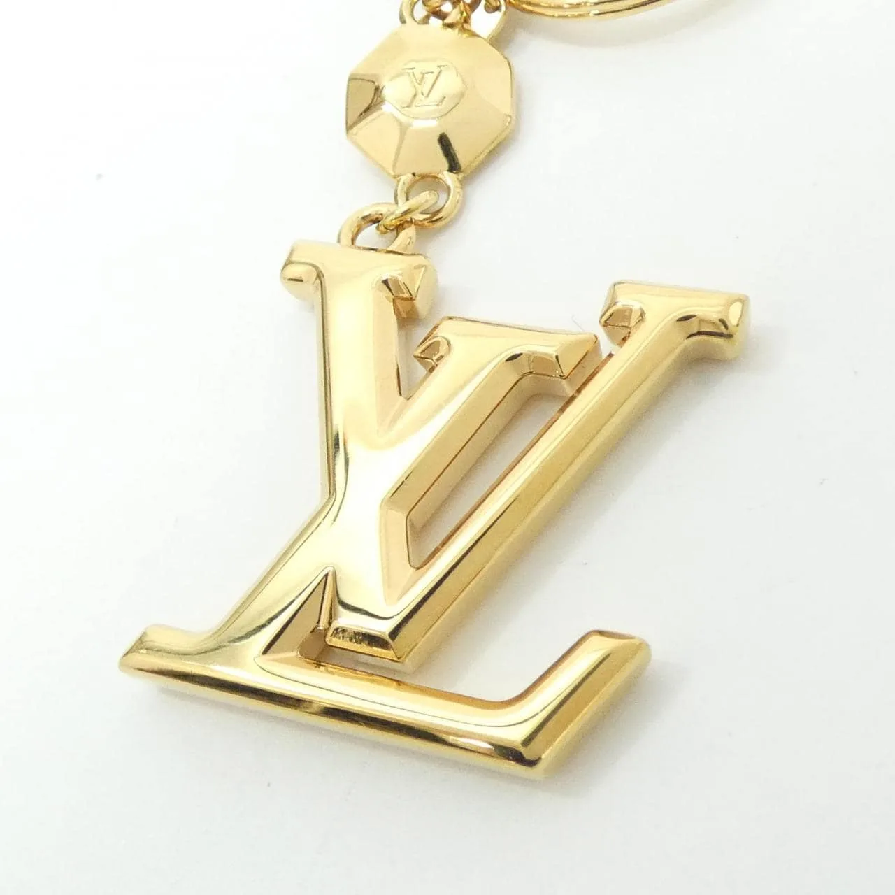 LOUIS VUITTON M65216 Key Case 金色 中古品A - 縮圖 2