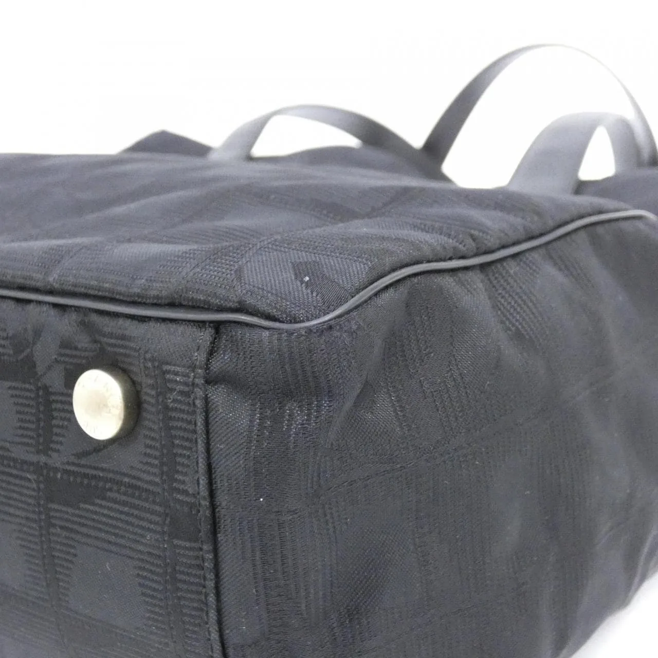 CHANEL 15825 Shoulder Nylon Black Nylon Rank A - Thumbnail 3