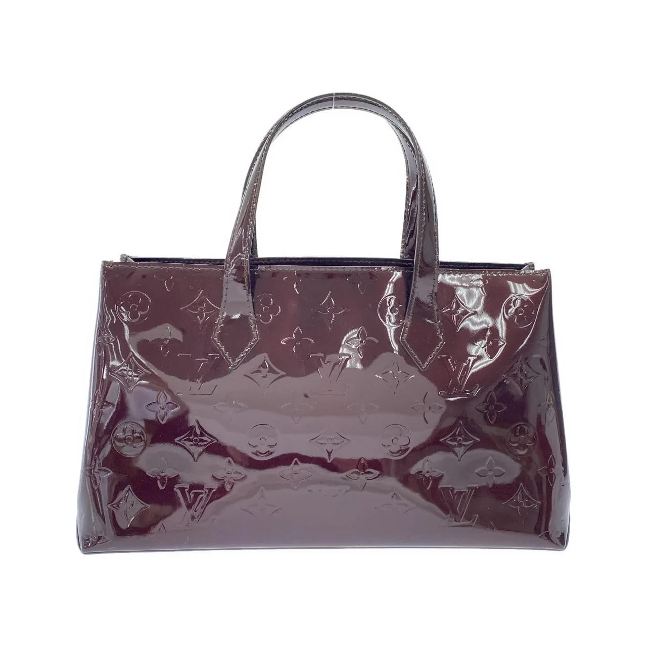 LOUIS VUITTON M93641 Handbag Vernis Black Vernis Rank A - Thumbnail 2