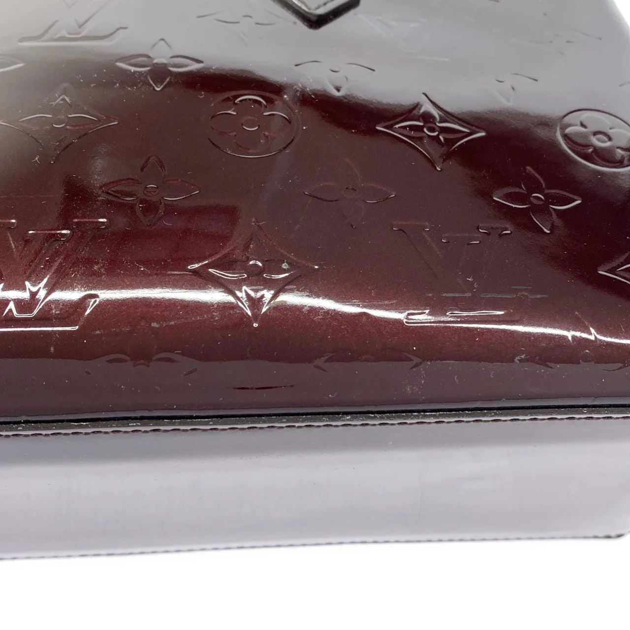 LOUIS VUITTON M93641 Handbag Vernis Black Vernis Rank A - Thumbnail 5