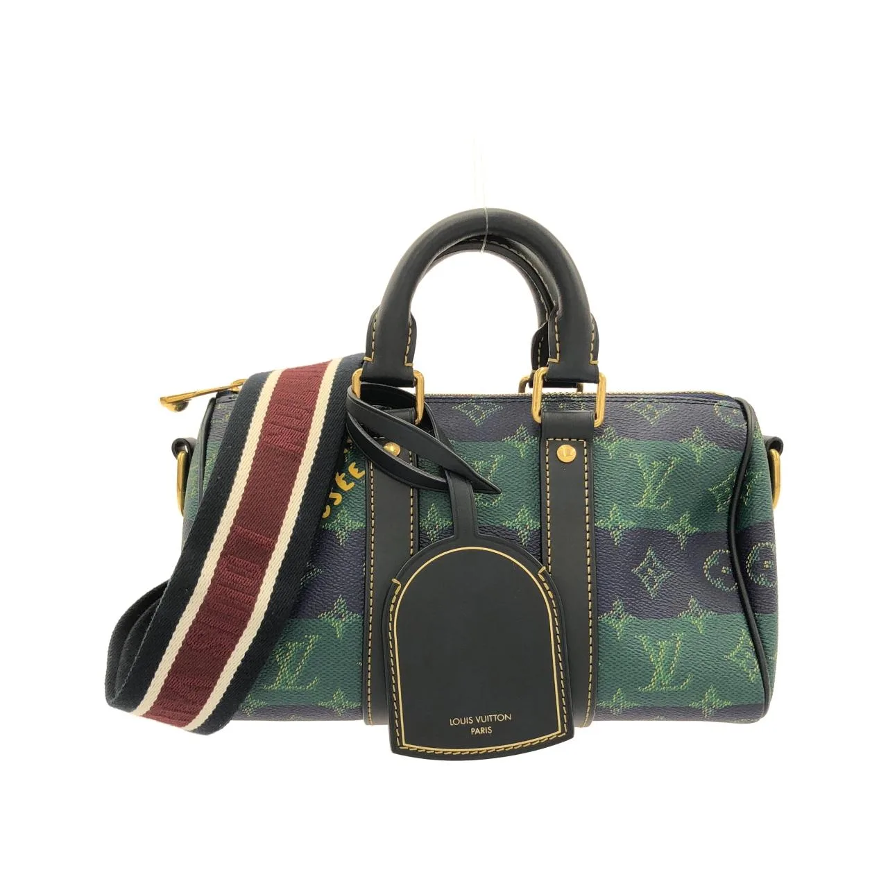 LOUIS VUITTON Keepall M25786 Boston Monogram Gold