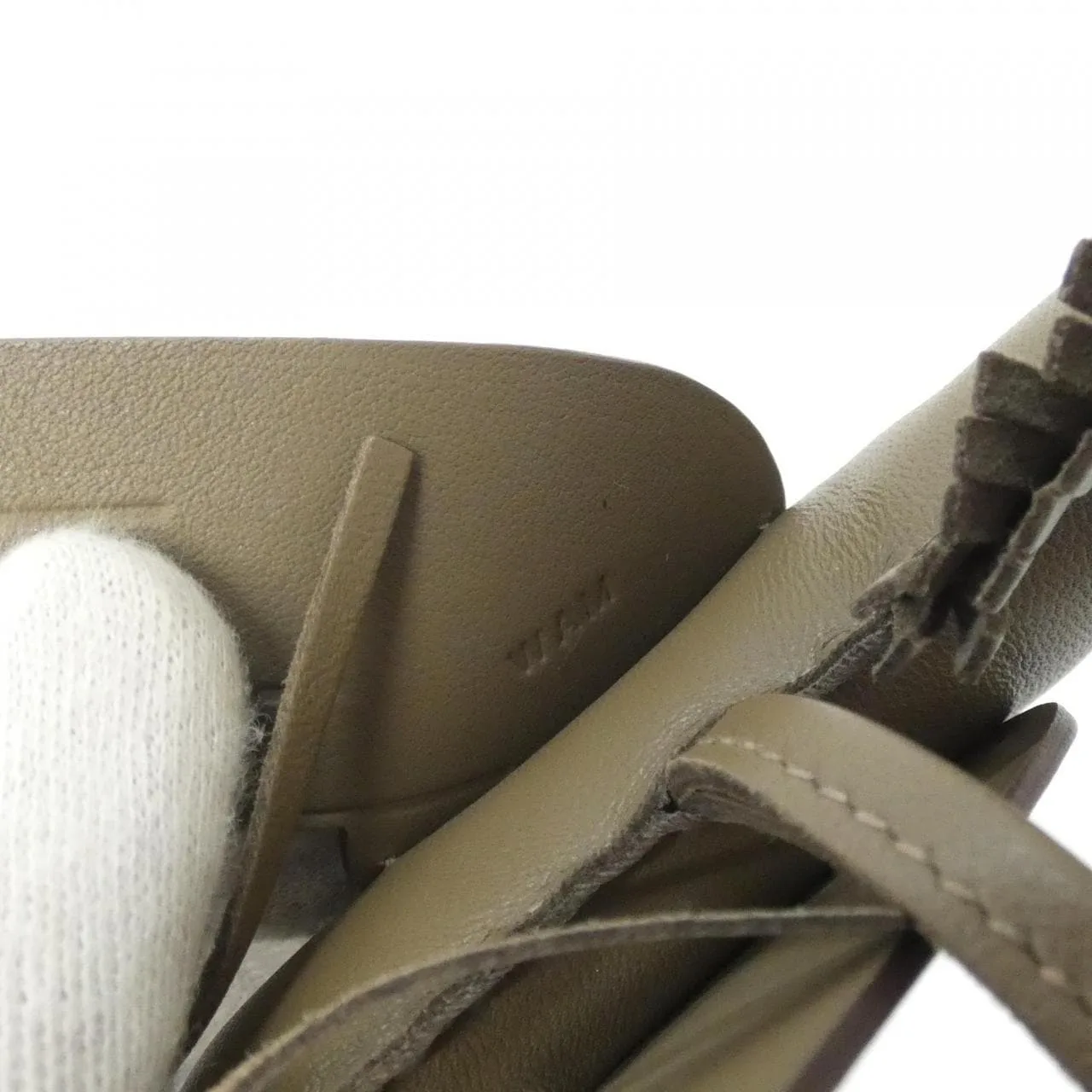 HERMES 083011CK Wallet Etoupe 中古品A - 縮圖 3