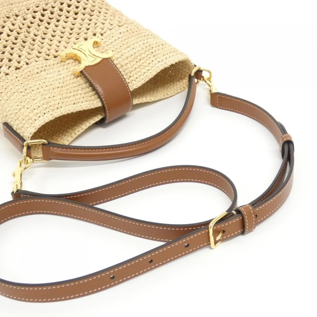 CELINE 119742GNS Handbag Black Rank A - Thumbnail 7