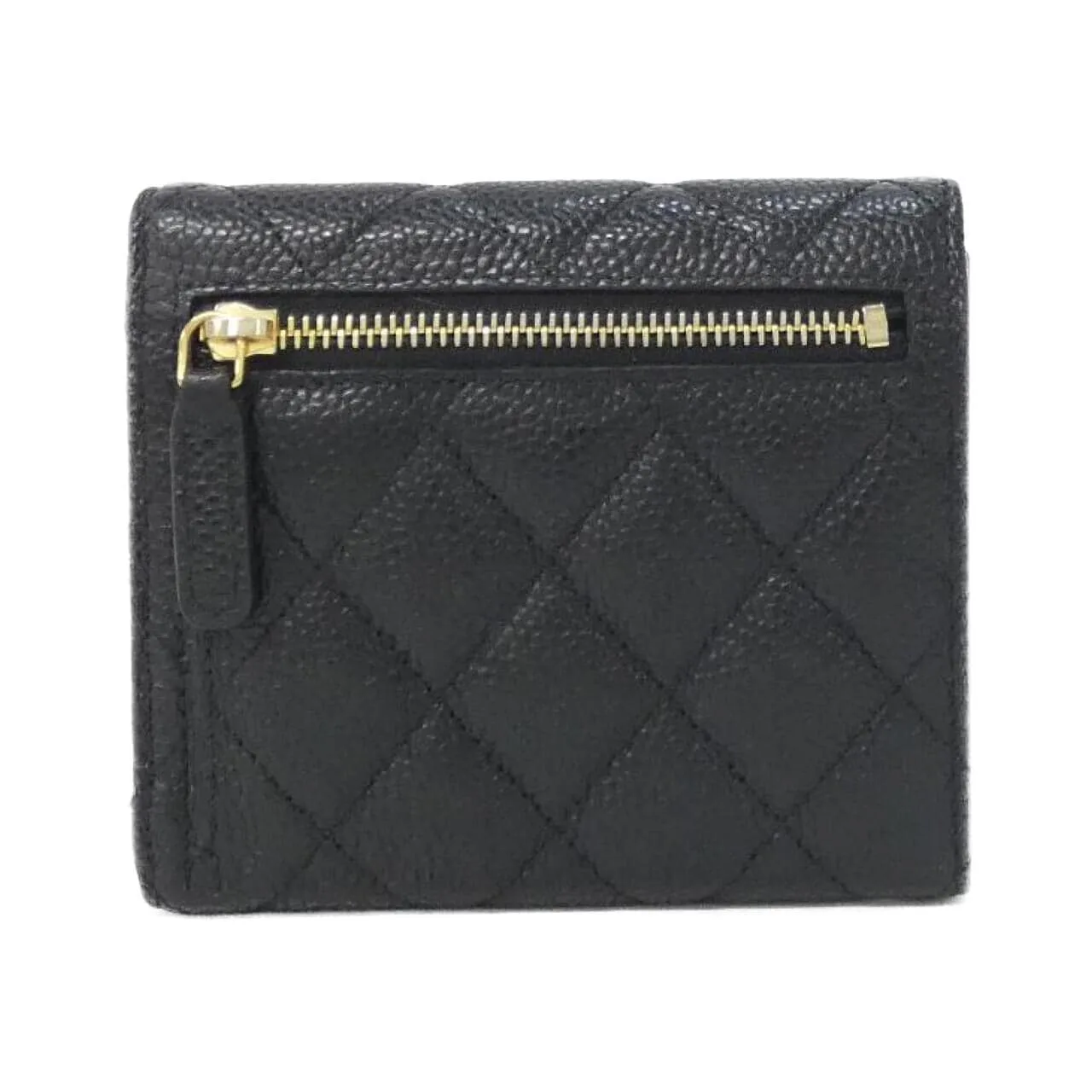 CHANEL Timeless Classic AP0231 Wallet Grained Calfskin Black Grained Calfskin Rank A - Thumbnail 2