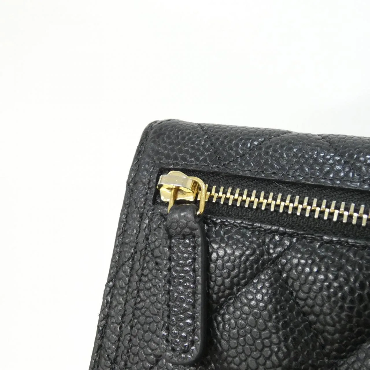 CHANEL Timeless Classic AP0231 Wallet Grained Calfskin Black Grained Calfskin Rank A - Thumbnail 3