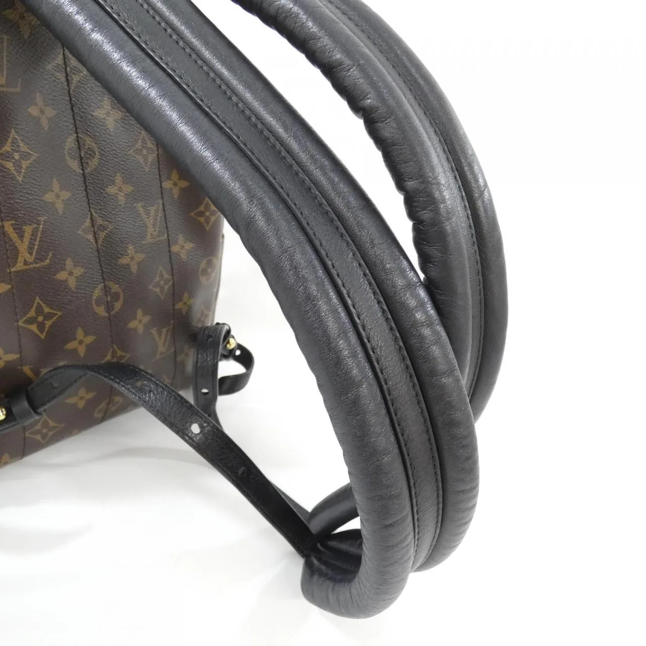 LOUIS VUITTON Palm Springs M44870 Backpack Monogram 黑色 Monogram 中古品A - 縮圖 7