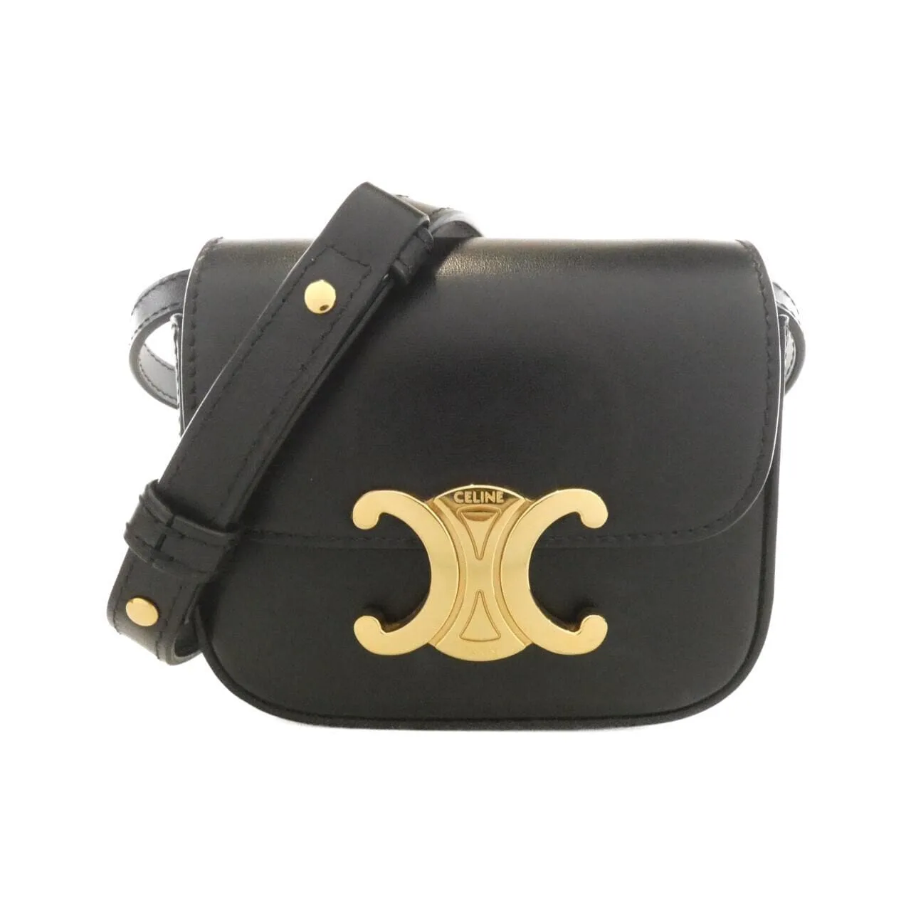 CELINE 10I513DPV Shoulder Black