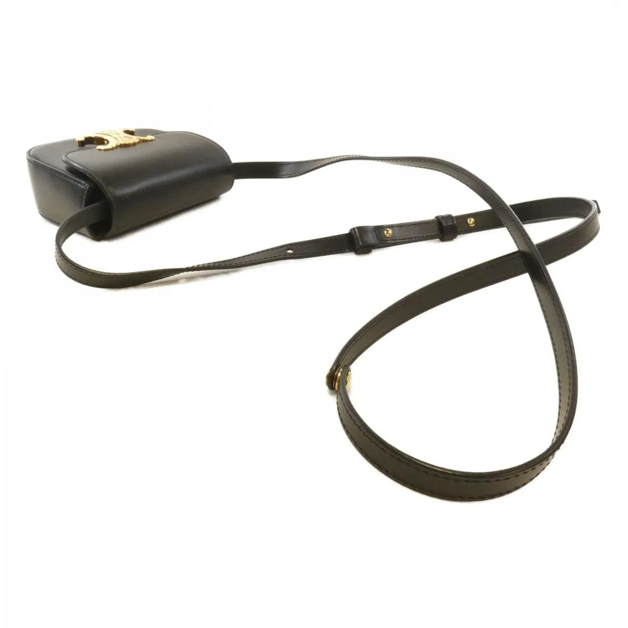 CELINE 10I513DPV Shoulder Black Rank B - Thumbnail 5