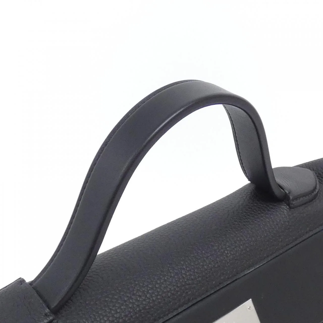 HERMES In-the-Loop 075244CK Handbag Swift 黑色 Swift 皮 中古品A - 縮圖 6