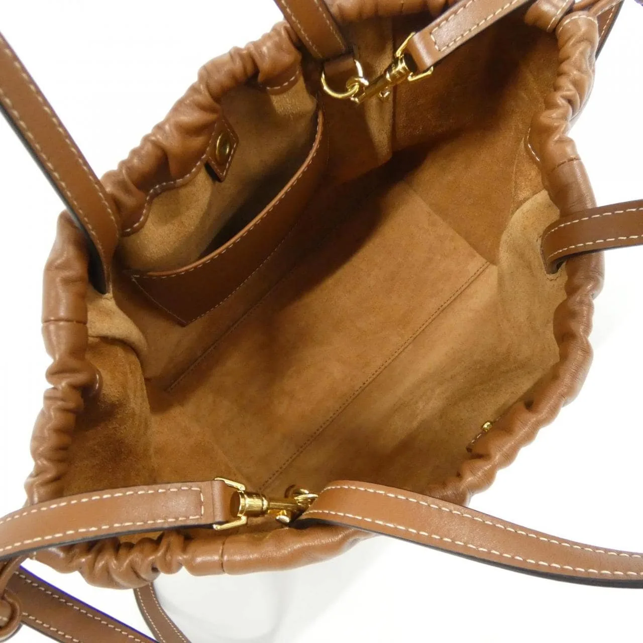 CELINE Cabas 111013DU3 Handbag Black Rank A - Thumbnail 6