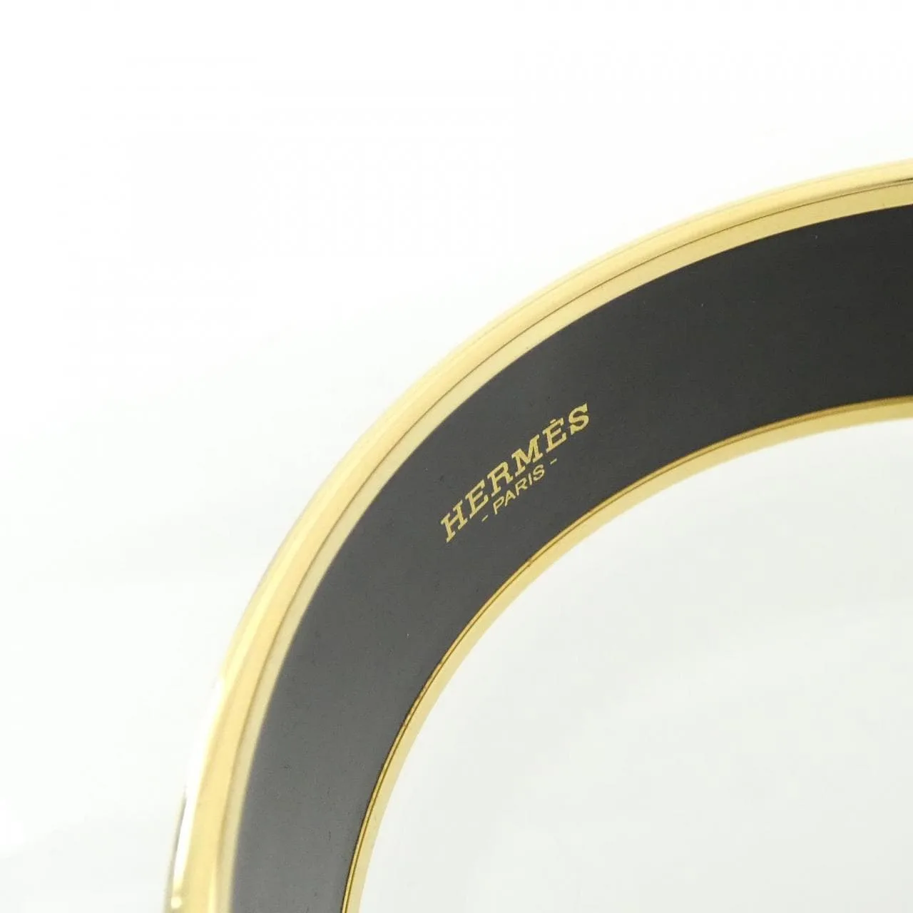 HERMES 112593FO Accessories 黑色 中古品A - 縮圖 3