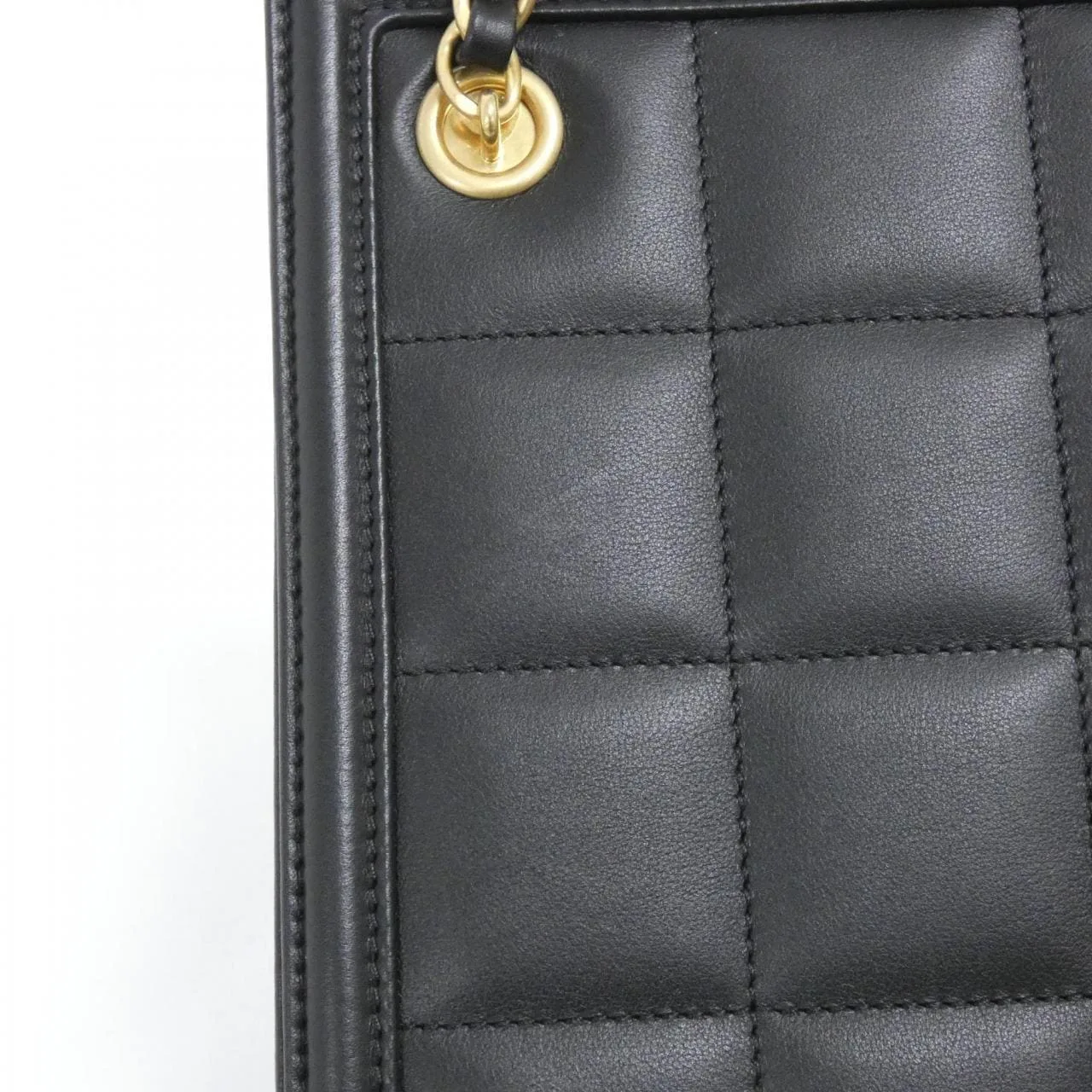 CHANEL AS5250 Shoulder Lambskin 黑色 羊皮 中古品A - 縮圖 4