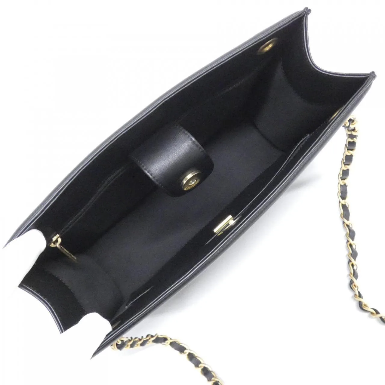 CHANEL AS5250 Shoulder Lambskin 黑色 羊皮 中古品A - 縮圖 9