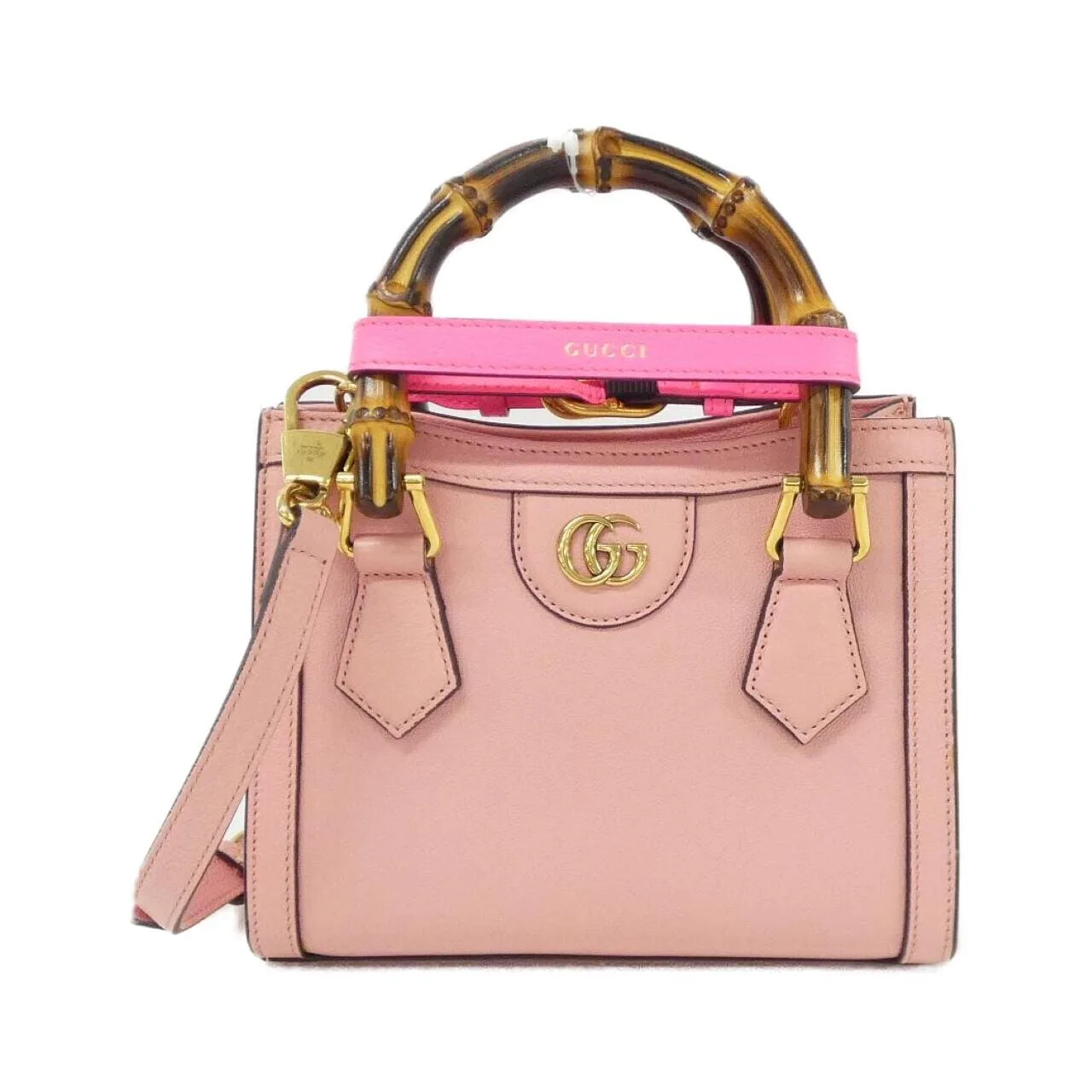 GUCCI Diana 655661 17QDT Handbag Leather