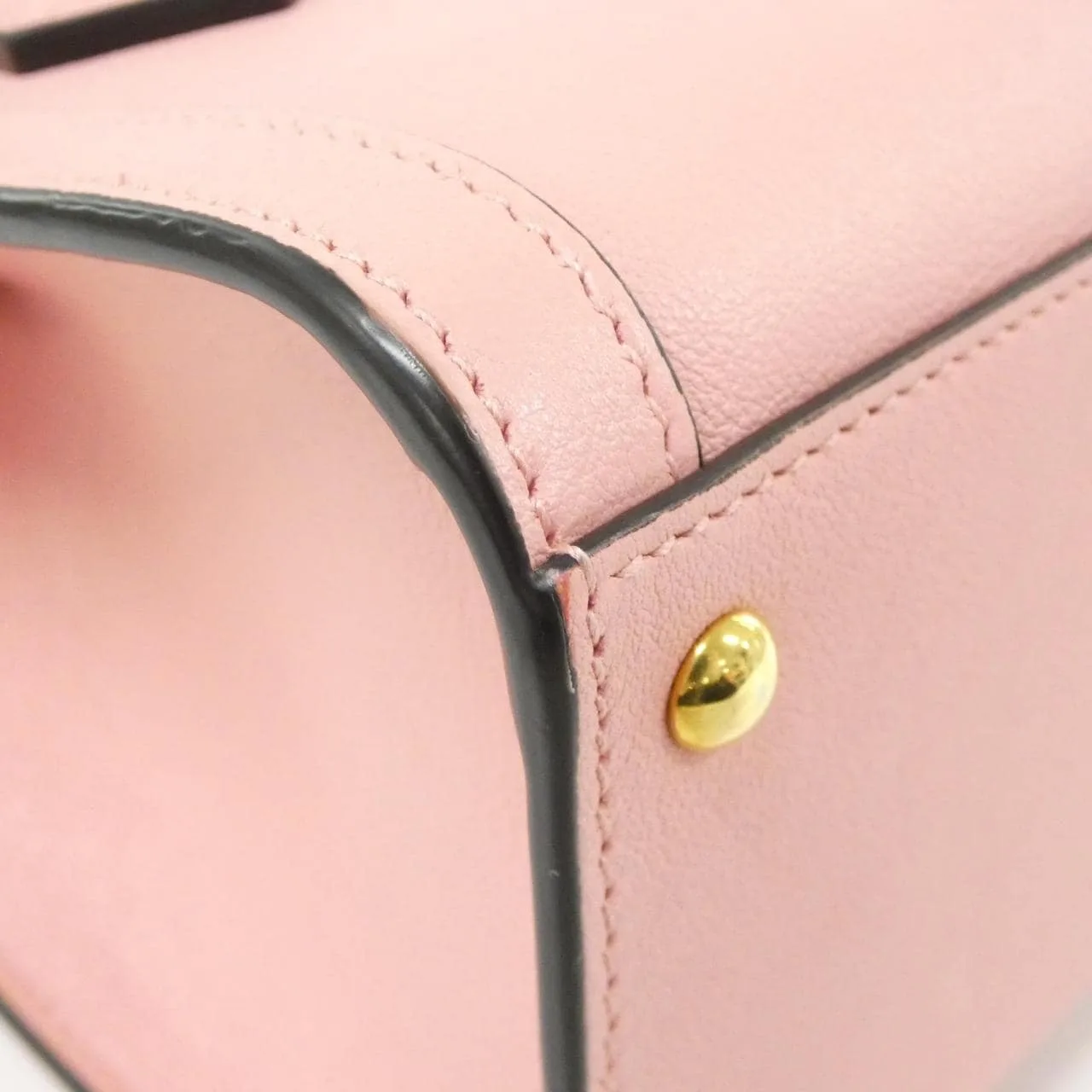 GUCCI Diana 655661 17QDT Handbag Leather Black Leather Rank A - Thumbnail 3