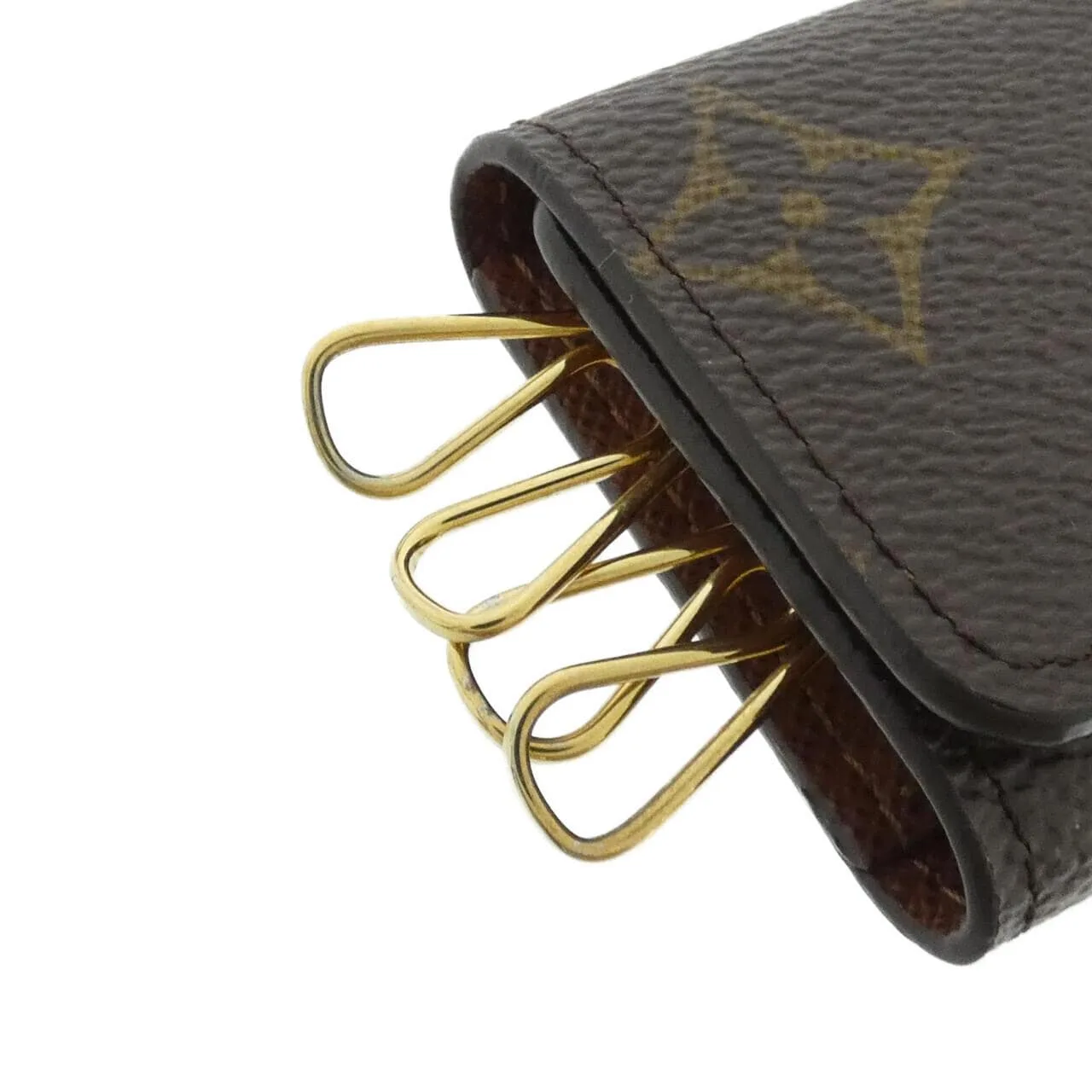 LOUIS VUITTON M69517 Key Case Monogram Black Monogram Rank A - Thumbnail 2