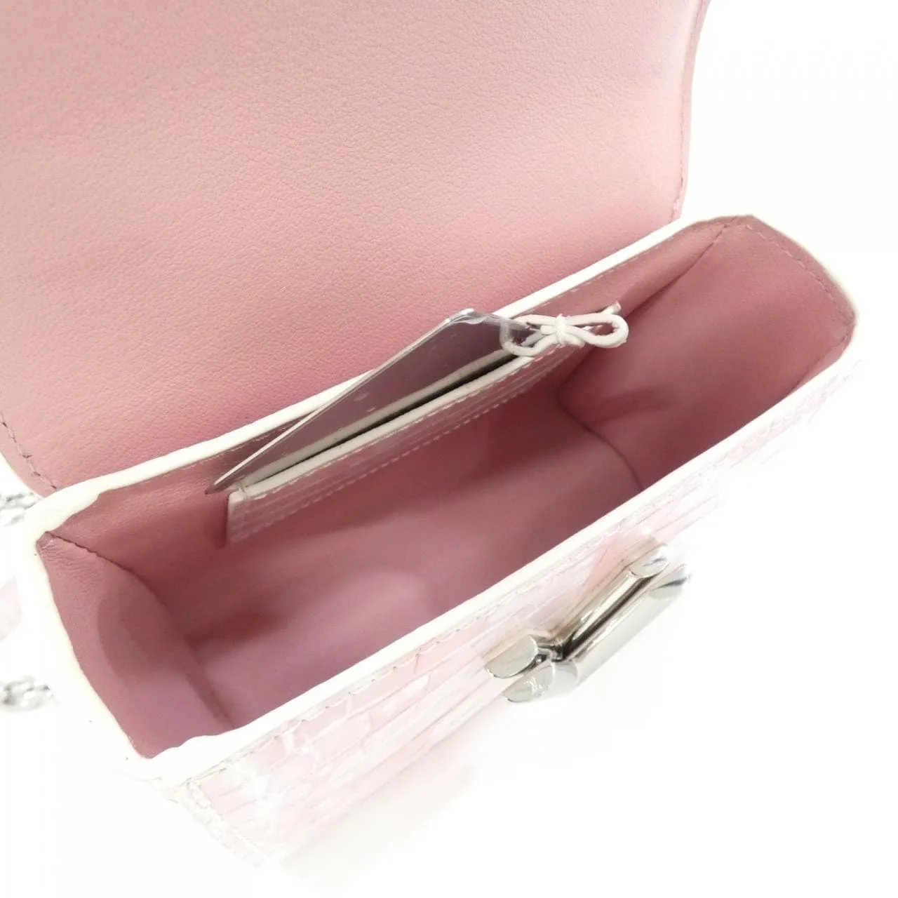 LOUIS VUITTON Twist Shoulder Leather Pink Leather Rank A - Thumbnail 7