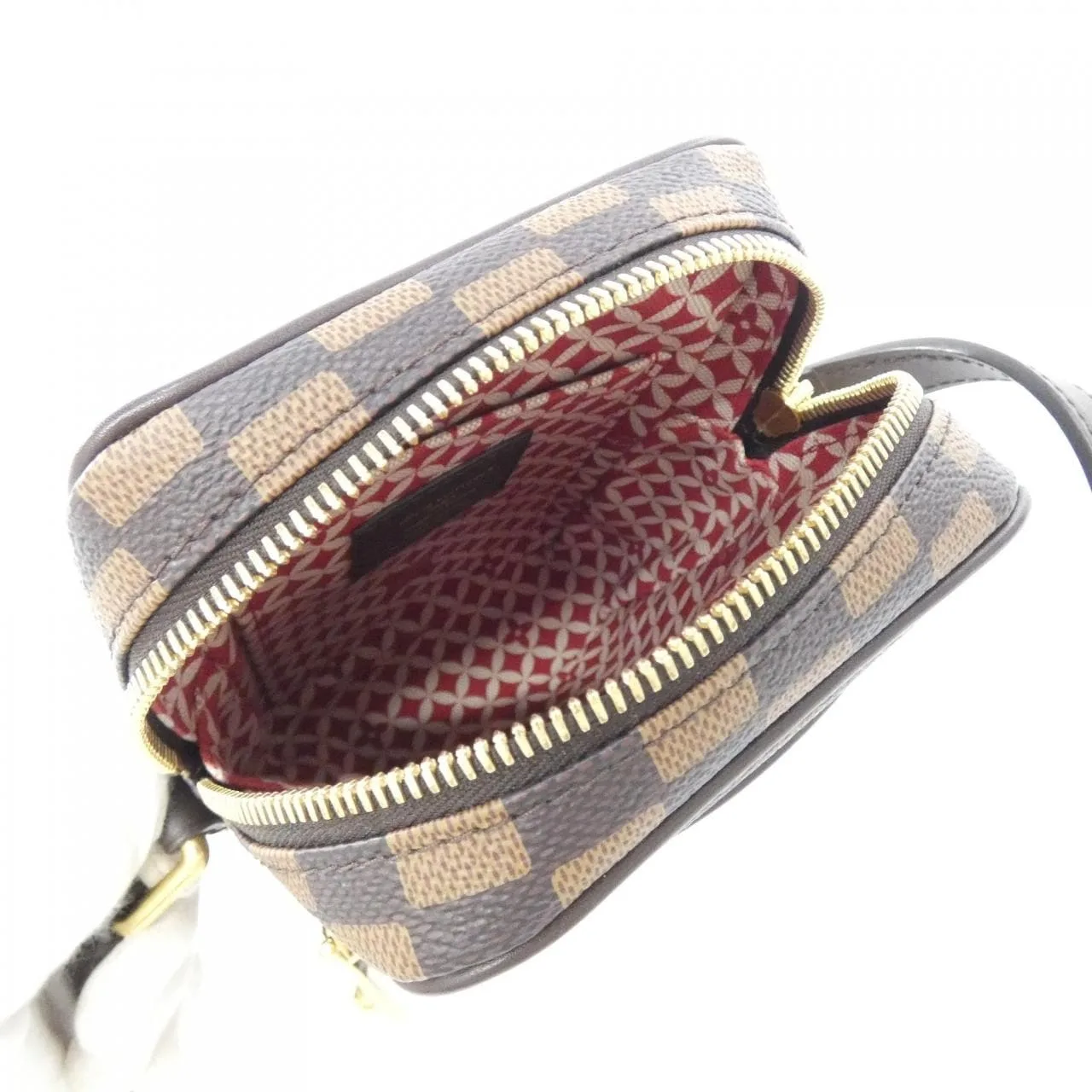 LOUIS VUITTON N40768 Shoulder Damier 黑色 Damier 中古品A - 縮圖 6