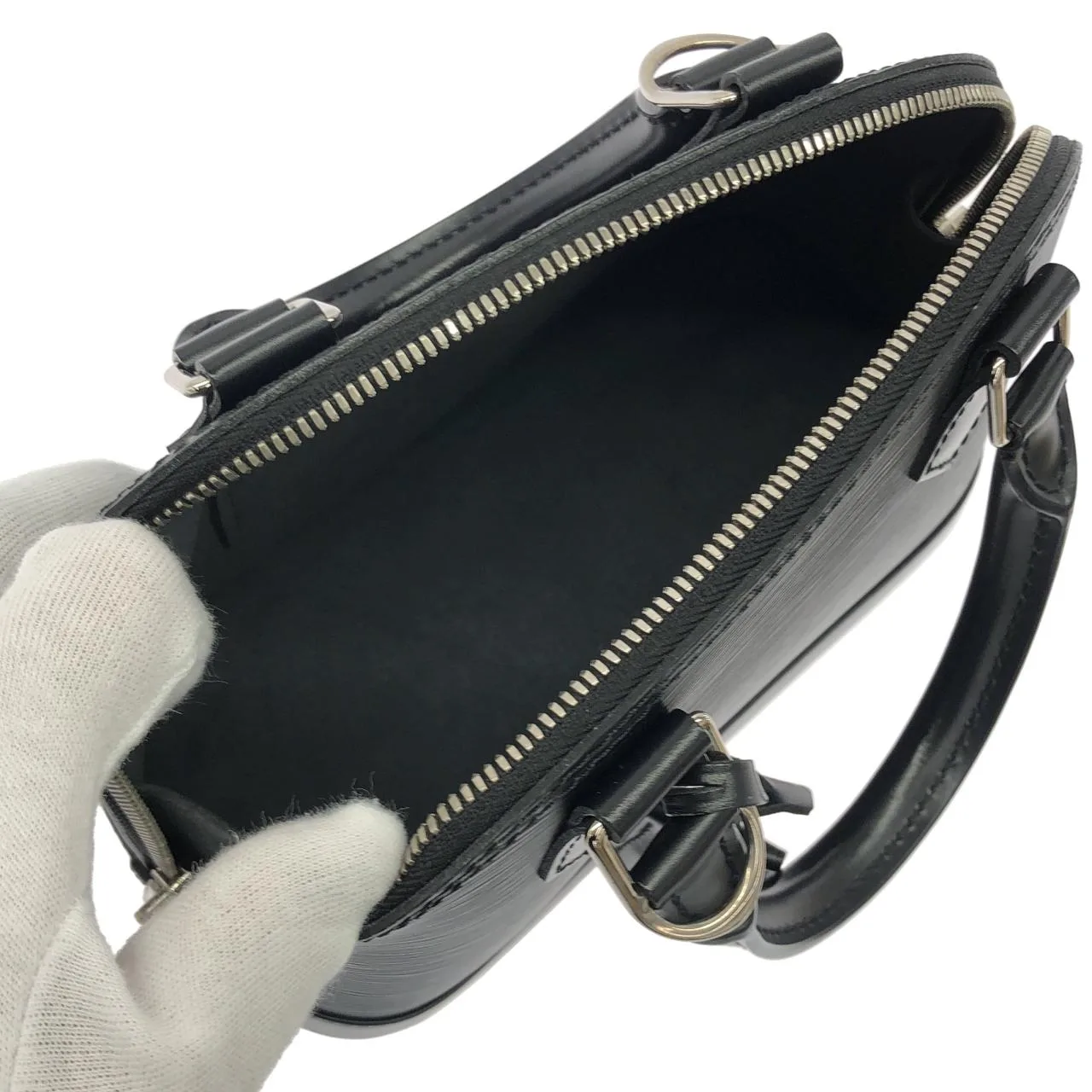 LOUIS VUITTON Alma M40862 Handbag Epi Black Epi Rank A - Thumbnail 9