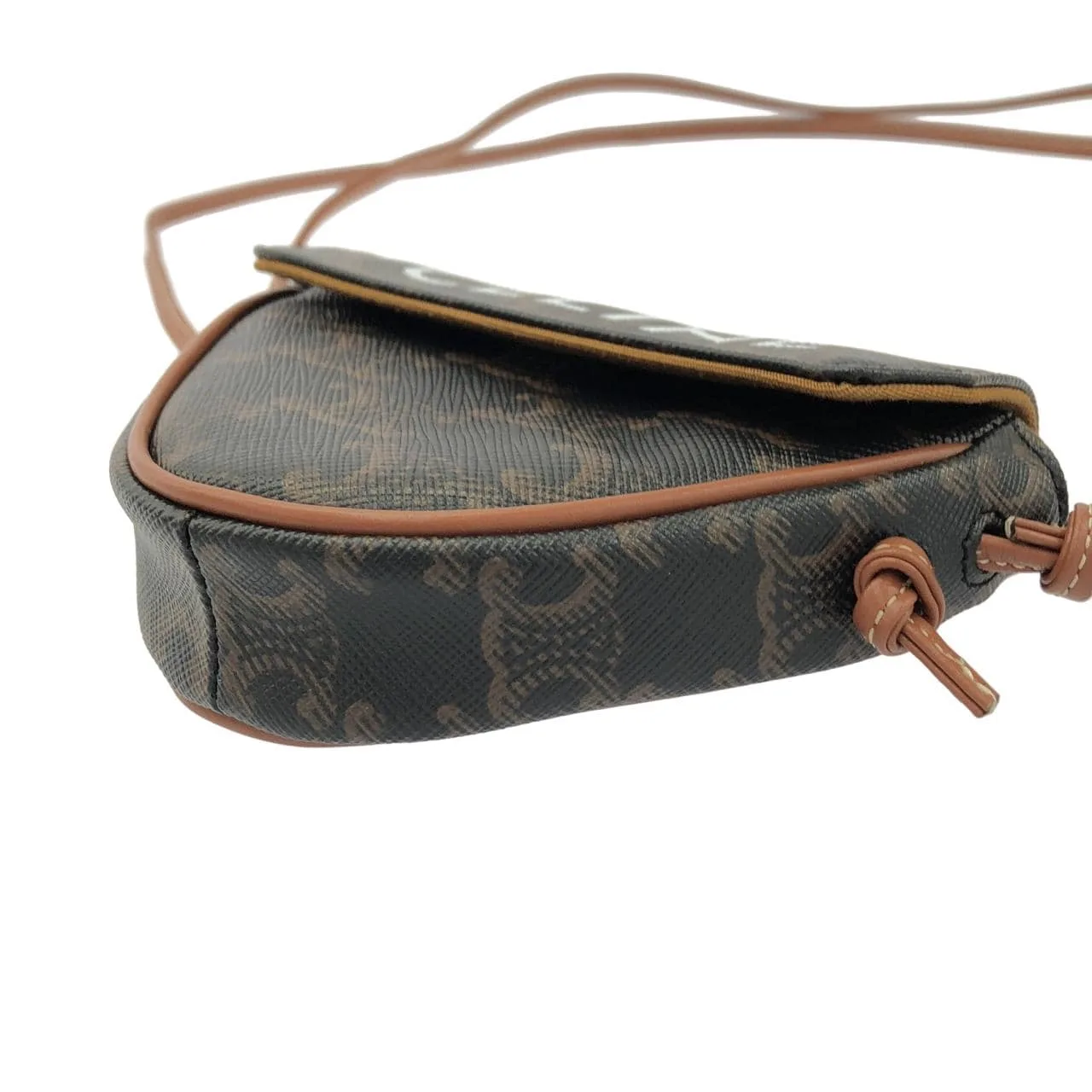 CELINE 10I192DM5 Shoulder Canvas 黑色 帆布 中古品A - 縮圖 3