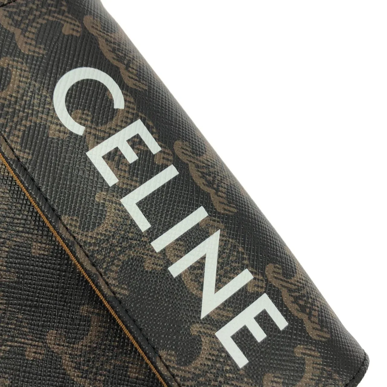CELINE 10I192DM5 Shoulder Canvas 黑色 帆布 中古品A - 縮圖 6