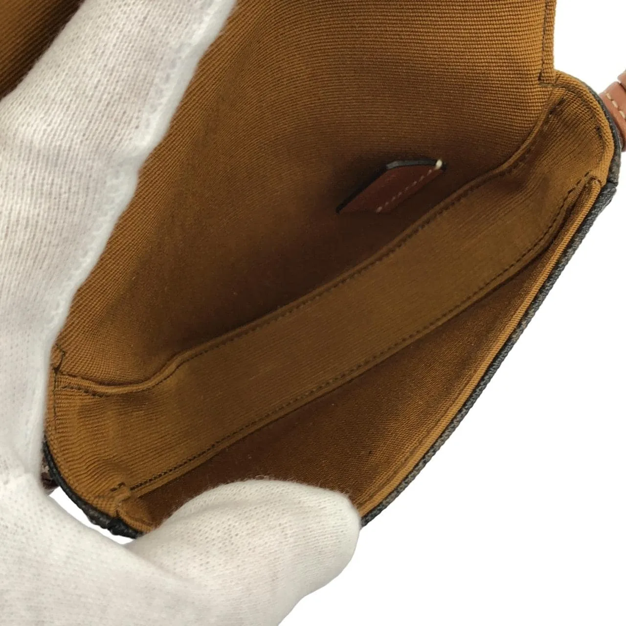 CELINE 10I192DM5 Shoulder Canvas 黑色 帆布 中古品A - 縮圖 7