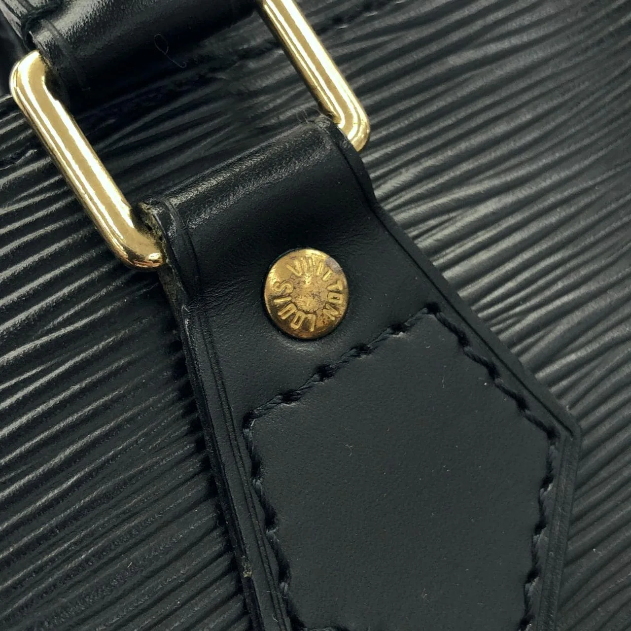 LOUIS VUITTON Speedy M43012 Boston Epi 黑色 Epi 中古品A - 縮圖 5