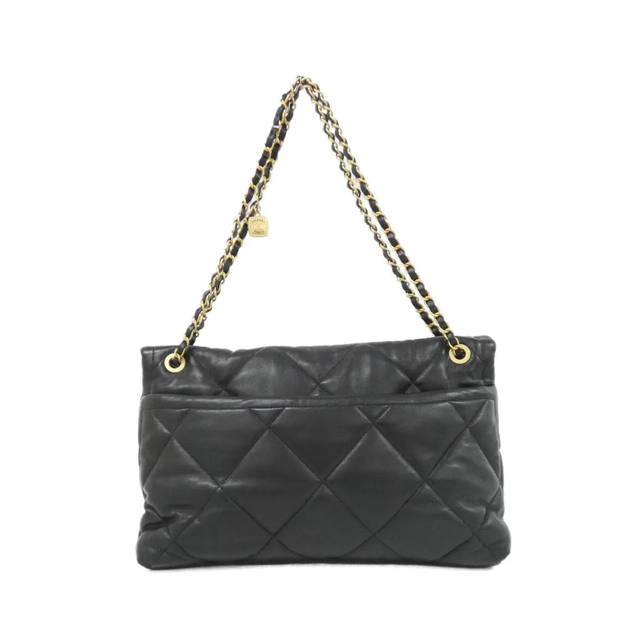 CHANEL AS5727 Shoulder Lambskin 黑色 羊皮 中古品A - 縮圖 2