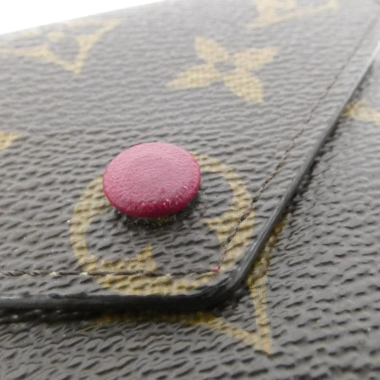 LOUIS VUITTON M41938 Wallet Monogram 黑色 Monogram 中古品A - 縮圖 4