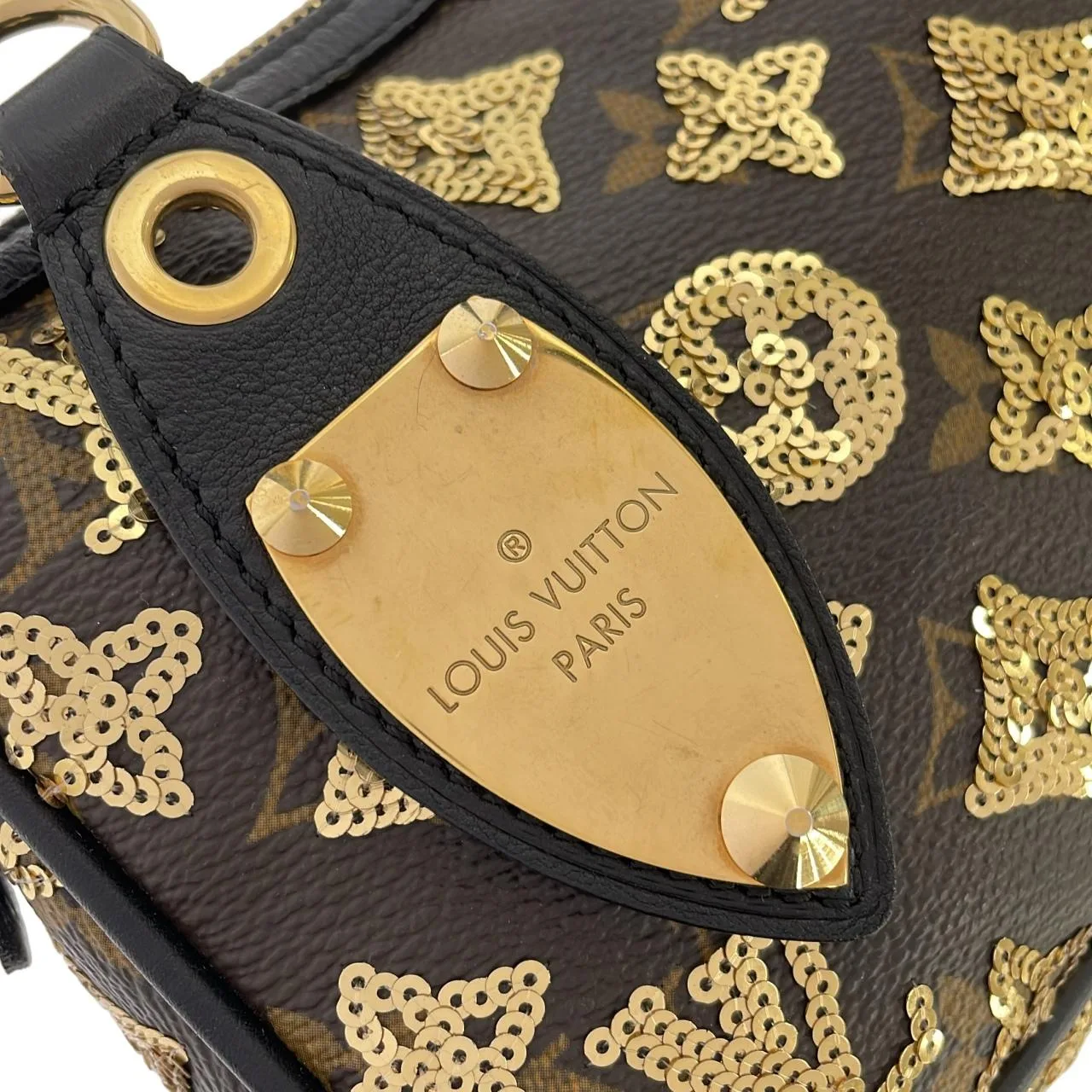 LOUIS VUITTON Pochette M40248 Pochette Monogram Gold Monogram Rank A - Thumbnail 4