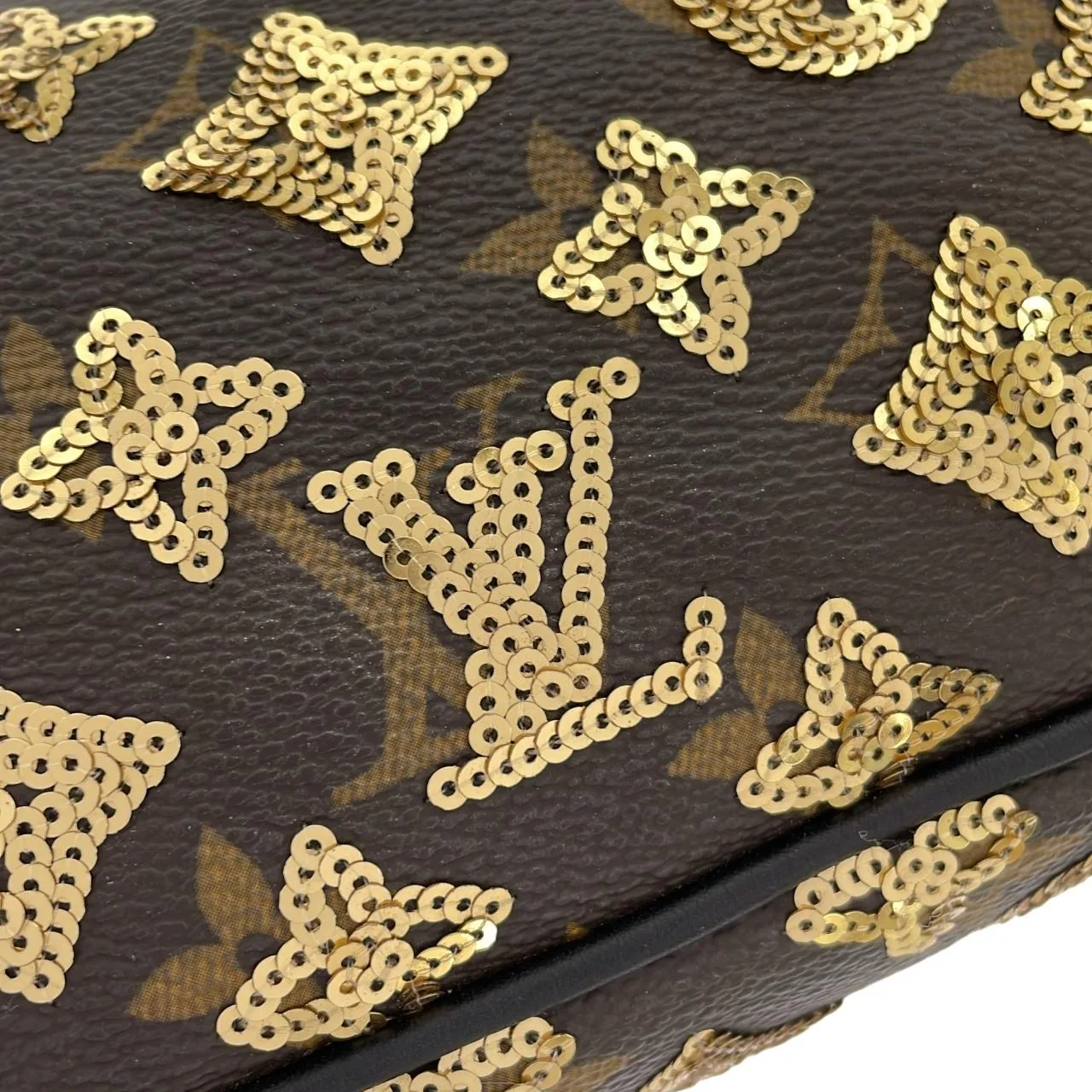 LOUIS VUITTON Pochette M40248 Pochette Monogram Gold Monogram Rank A - Thumbnail 5