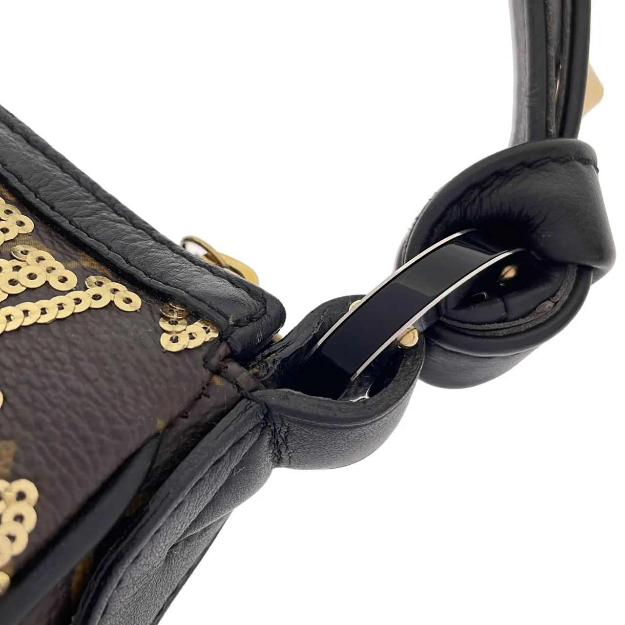 LOUIS VUITTON Pochette M40248 Pochette Monogram Gold Monogram Rank A - Thumbnail 7